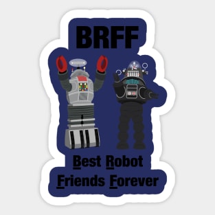 Best Robot Friends Forever Sticker